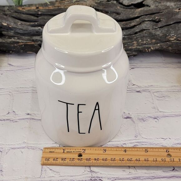 Rae Dunn TEA Ceramic Canister - Picture 8 of 9
